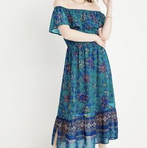 NWT Maurice's Off the Shoulder Maxi Dress
